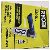 Ryobi 12" Surface Cleaner Electric Pressure Washer Foam Blaster Attachment EZclean