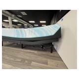 TWIN LUXEBREEZE Tempur-Pedic Soft Mattress with Adjustable Tempur-Ergo Base with Keeson Remote Control.
