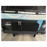 TWIN LUXEBREEZE Tempur-Pedic Soft Mattress with Adjustable Tempur-Ergo Base with Keeson Remote Control.