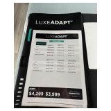LuxeAdapt Tempur-Pedic Tempur-Adapt, Queen Medium Hybrid firmness Mattress, Adjustable Base w Keeson Remote Control.