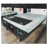 LuxeAdapt Tempur-Pedic Tempur-Adapt, Queen Medium Hybrid firmness Mattress, Adjustable Base w Keeson Remote Control.