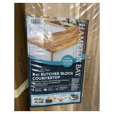 4 Ft Butcher Block Countertop, unfinished