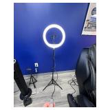 Supersonic Selfie Ring Light with Stand, GE Digital Body Weight Scale Phone Mini-Tripod, Holmes 37" Digital Tower Fan, GAIATOP PTC Ceramic Heater
