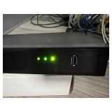 Security System: 2 Axis white box cameras, 3 black alarm.com dome cameras, as well as Alarm.com CSVR2008 SVR