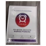 (2) California King Sleep Premium Smooth Mattress Protectors