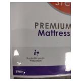 (2) Twin Sleep Premium Smooth Mattress Protectors