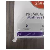 (2) Full Sleep Premium Smooth Mattress Protectors