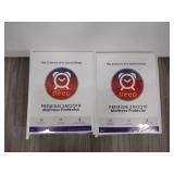 (2) Full Sleep Premium Smooth Mattress Protectors