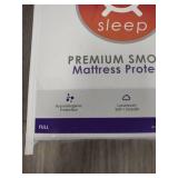 (2) Full Sleep Premium Smooth Mattress Protectors