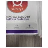 (2) Full Sleep Premium Smooth Mattress Protectors