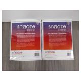 (2) Full Sleep Premium Smooth Mattress Protectors
