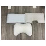 3 Pillows, 2 are Malouf Carbon Cool Pillows