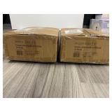 (2) boxes with Weekender down alternative compressed pillows 2-pack Standard