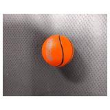 Mini basketballs, balloons, helium kit, and plastic fire fighter helmets