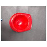 Mini basketballs, balloons, helium kit, and plastic fire fighter helmets