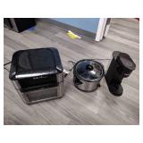 Instant Vortex Plus Air fryer, crockpot, and Keurig coffee maker