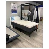 Nectar Twin XL mattress on adjustable Bed Tech base