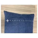 2 Pillows with Blue Removable Stearns & Foster cases