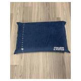 2 Pillows with Blue Removable Stearns & Foster cases
