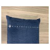 2 Pillows with Blue Removable Stearns & Foster cases