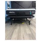 Adapt Tempur-Pedic Hybrid Medium firmness Queen Mattress with Tempur Ergo adjustable base(head board not included)
