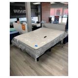 Brand New Queen Size Sealey Mattress with Ergomotion Adjustable Foundation.