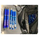 Advertising Collectibles: Chase pens, sticky notes, glasses, notebooks