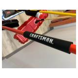 Commercial Janitorial supplies: Craftsman Push Broom, Rubbermaid Spray Mop