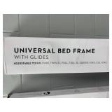 (3) Malouf Universal Adjustable Bed Frame with Glides