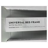 (3) Malouf Universal Adjustable Bed Frame with Glides