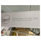 (3) Malouf Universal Adjustable Bed Frame with Glides