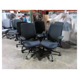 STEELCASE AMIA TASK CHAIRS WITH BLACK BASE