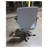 STEELCASE BLACK LEATHER AMIA TASK CHAIR