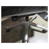 STEELCASE BLACK LEATHER AMIA TASK CHAIR