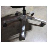 STEELCASE BLACK LEATHER AMIA TASK CHAIR