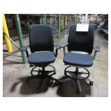 STEELCASE AMIA ASSORTED COLOR BASE  STOOLS