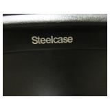 STEELCASE, LEAP V2 CHAIRS, IN LEATHER AND FABRIC