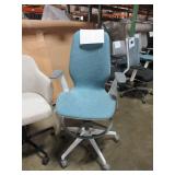 ASSORTED OFFICE CHAIRS AND STOOL