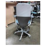 ASSORTED OFFICE CHAIRS AND STOOL