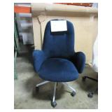 ASSORTED OFFICE CHAIRS AND STOOL