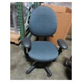 ASSORTED FABRICS STEELCASE CRITERION CHAIRS