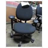 ASSORTED FABRICS STEELCASE CRITERION CHAIRS