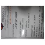 STEELCASE, CRITERION, PLUS SIZE OFFICE CHAIR