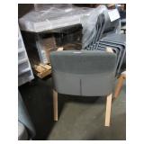 STEELCASE AND WIELAND WOOD FRAMED SIDE CHAIRS