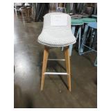 STEELCASE AND ORANGE BOX CHAIR AND STOOLS