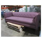 STEELCASE PLUM COLOR SOFA