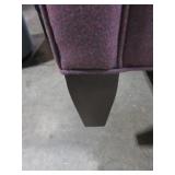 STEELCASE PLUM COLOR SOFA