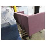 STEELCASE PLUM COLOR SOFA
