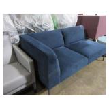 STEELCASE ONE ARM ULTRA SUEDE SOFA