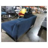 STEELCASE ONE ARM ULTRA SUEDE SOFA